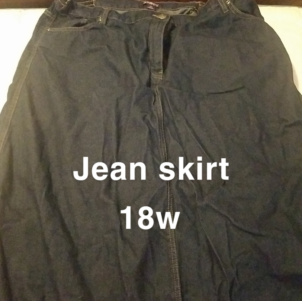Jean skirt